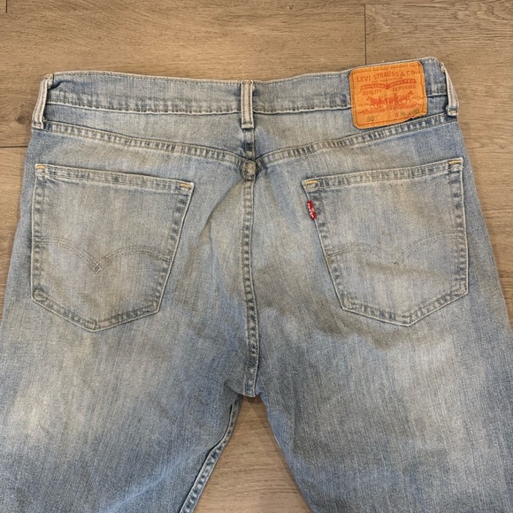 Levi's Men's 505 Original Fit 34x30 Blue Jeans 00505-2765 - Picture 5 of 7